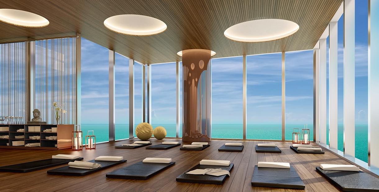 Upscale Condos With Jaw-Dropping Yoga Studios