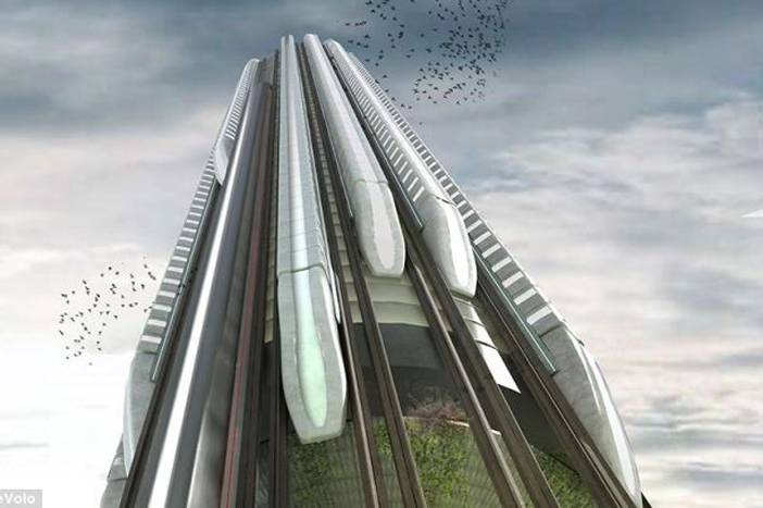 vertical train hub